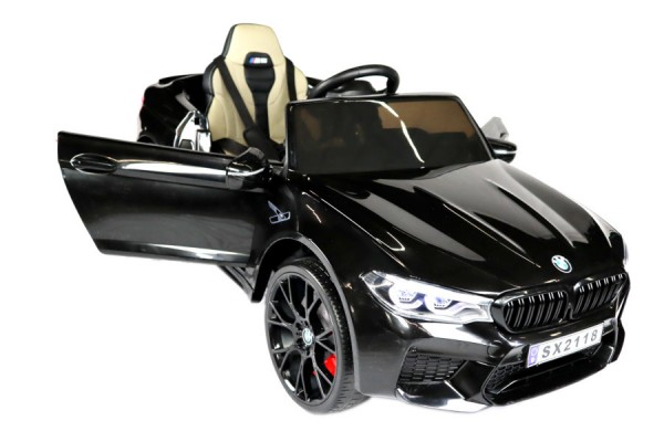 Elektro Kinderfahrzeug "BMW M5 Drift Version" - lizenziert - 2x 12V7A Akku, 2 Motoren- 2,4Ghz Fernst