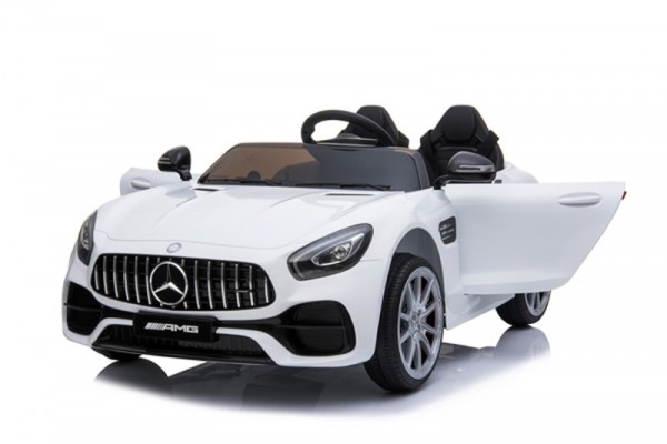Kinderfahrzeug - Elektro Auto "Mercedes AMG GT Doppelsitzer M" - lizenziert - 12V, 2 Motoren- 2,4Ghz