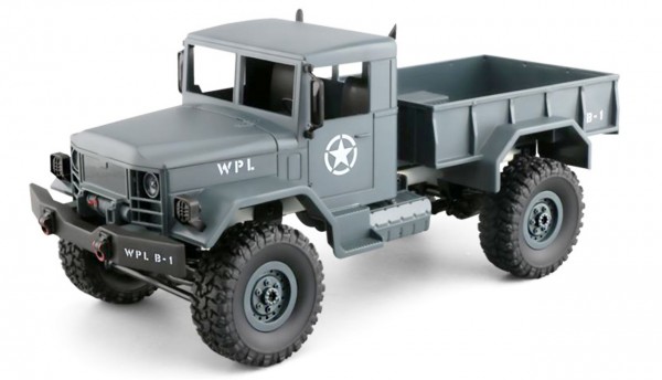U.S. Militär Truck 4WD 1:16 Bausatz, grau