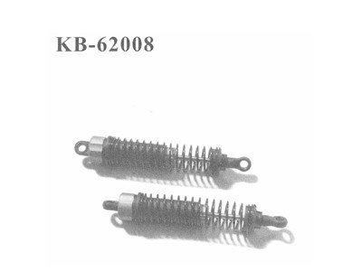 KB-62008 Dämpfer hinten komplett