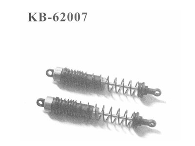 KB-62007 Dämpfer vorne komplett