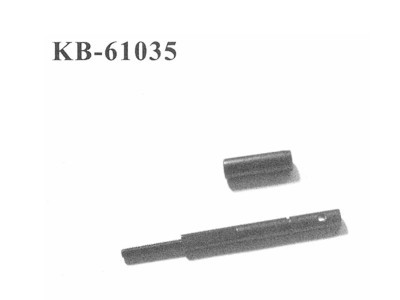 KB-61035 Welle für Rutschkupplung + Getriebe