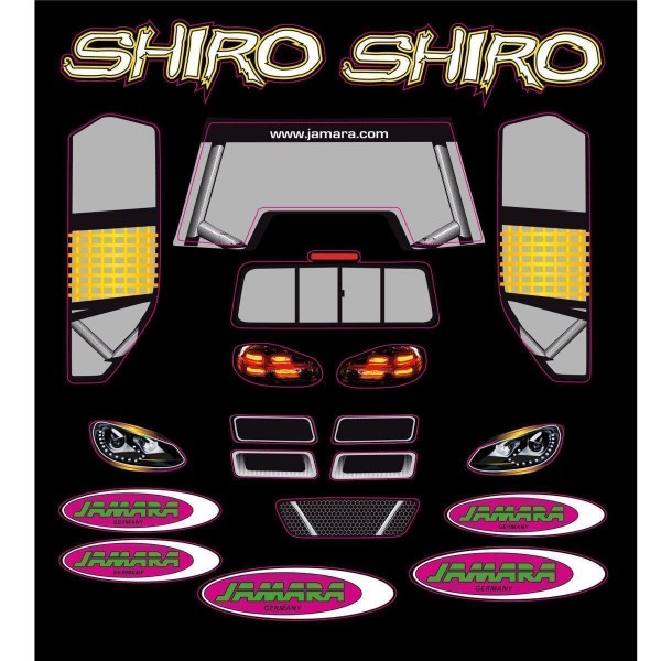 Dekorbogen Shiro