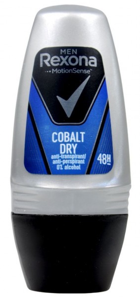 Rexona 100x Cobalt Dry 48h Roll On Deodorant 50ml MotionSense